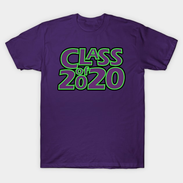 Grad Class of 2020 T-Shirt by gkillerb